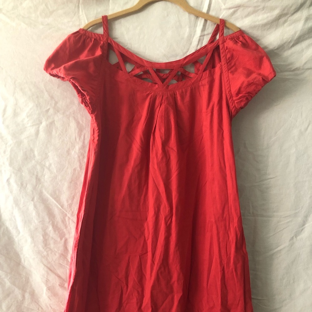 Coral sundress